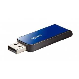 Memorie flash USB 2.0 16GB Apacer retractabil albastru