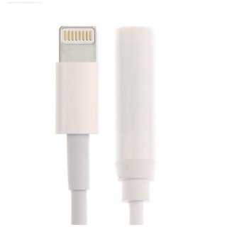 Adaptor iPhone 7 Lightning la Jack mama 3.5mm 0.1m