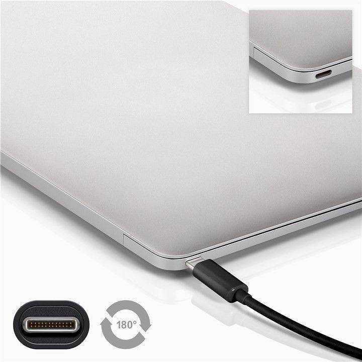 Cablu USB 3.0 - USB Type C 2m negru Goobay
