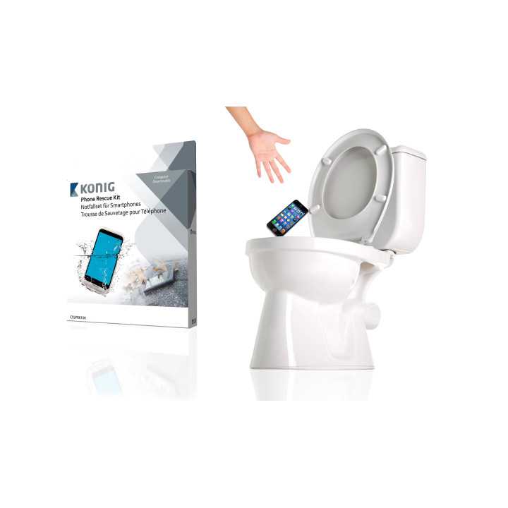 Kit multifunctional pentru eliminarea apei din aparatele electronice Konig