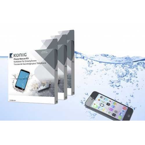 Kit multifunctional pentru eliminarea apei din aparatele electronice Konig