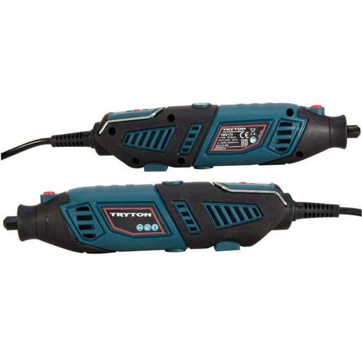 Polizor drept cu 40 accesorii 170W TRYTON