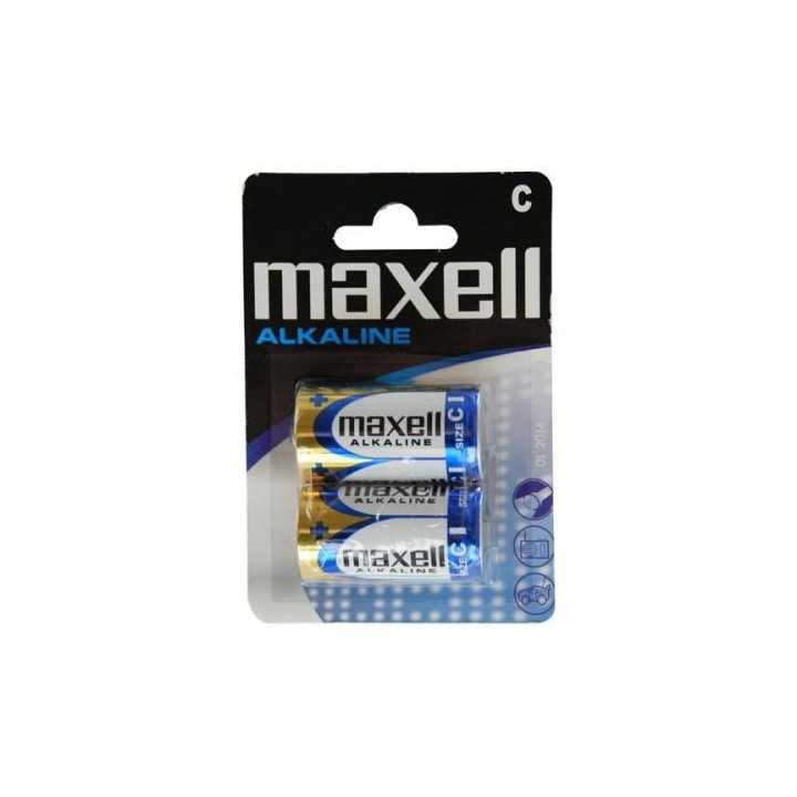 Baterii alcaline R14 C 2buc/blister Maxell