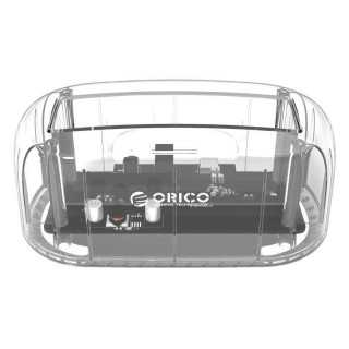 Rack HDD 2.5 3.5 inch USB 3.0 transparent cu docking station Orico