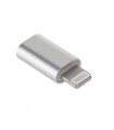 Adaptor micro USB - lightning alb M-LIFE