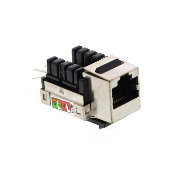Priza keystone cat5e 8p8c ecranat Well