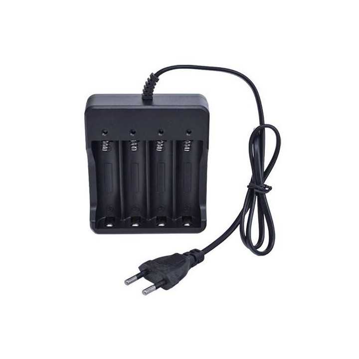 Incarcator acumulatori 4x 18650 de la 230V incarcare 1200mA