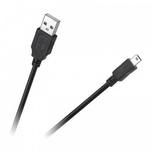 Cablu USB - mini USB 1.8m ECO-LINE Cabletech