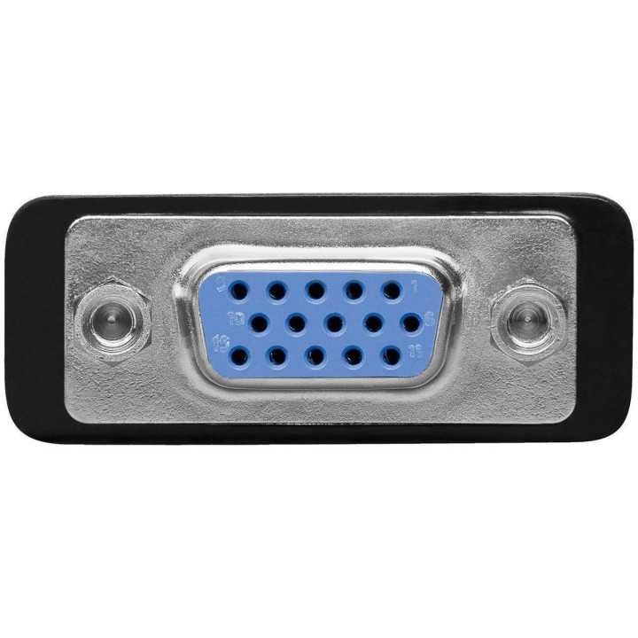 Adaptor DVI-I 24+5 tata la 15 pini HD mama VGA Goobay