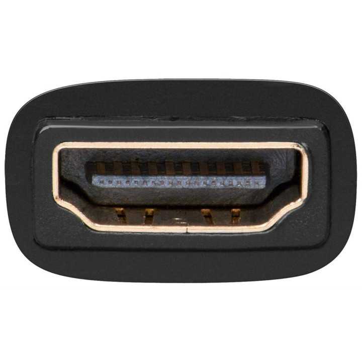 Adaptor aurit HDMI 19 pini mama la DVI-I 24+5 pini mama Goobay