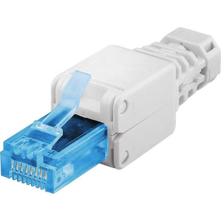 Conector UTP CAT6A RJ45 rapid Goobay