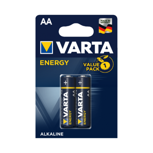 Baterii alcaline R6 AA 2buc/blister Energy Varta