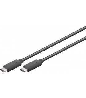 Cablu USB Type C 3.1 tata-tata 1m max 5Gbit/s Goobay