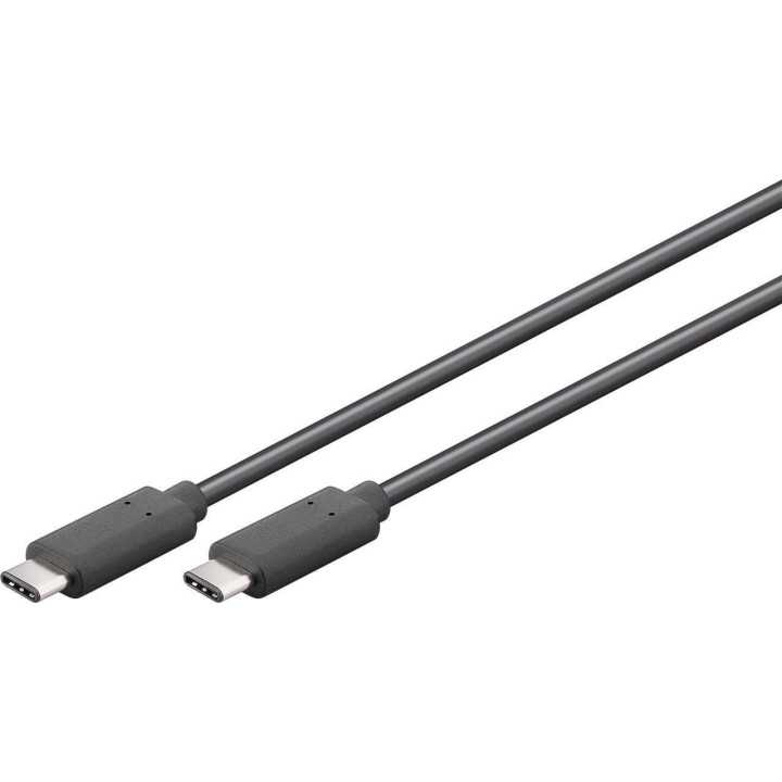 Cablu USB Type C 3.1 tata-tata 1m max 5Gbit/s Goobay