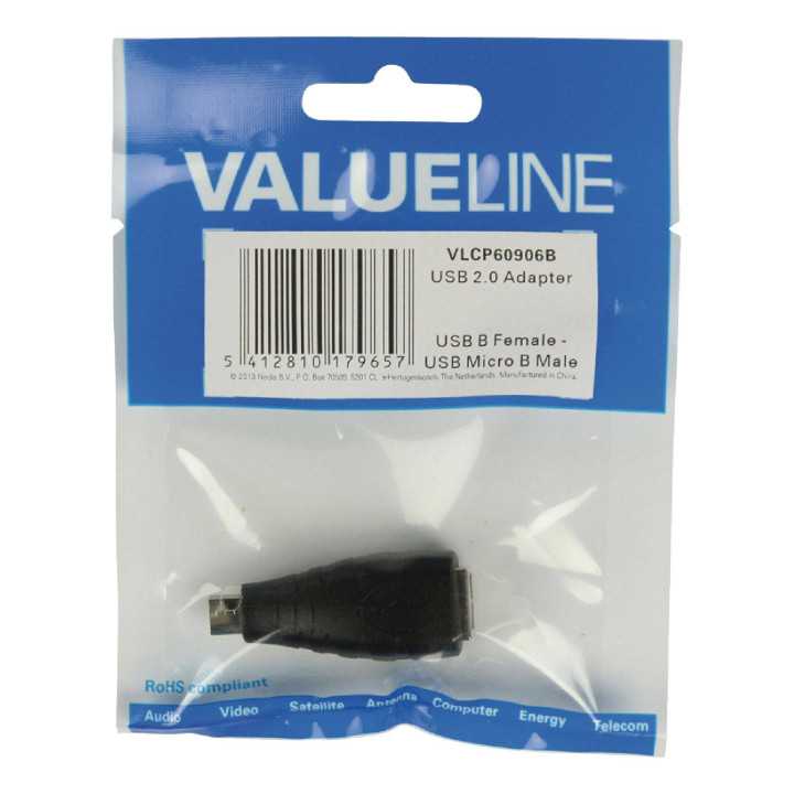 Adaptor USB 2.0 B USB mama - micro USB tata Valueline