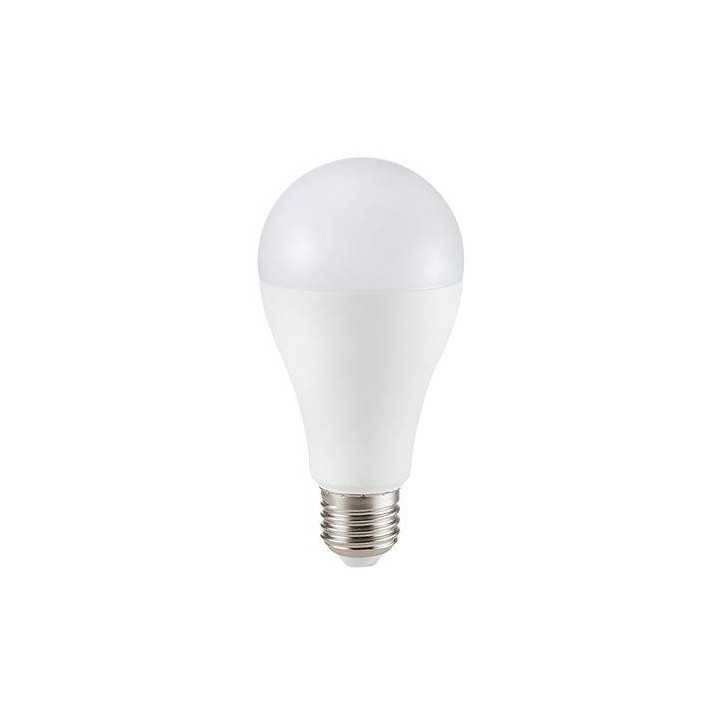 Bec LED A65 E27 17W 6400K alb rece chip SAMSUNG V-TAC