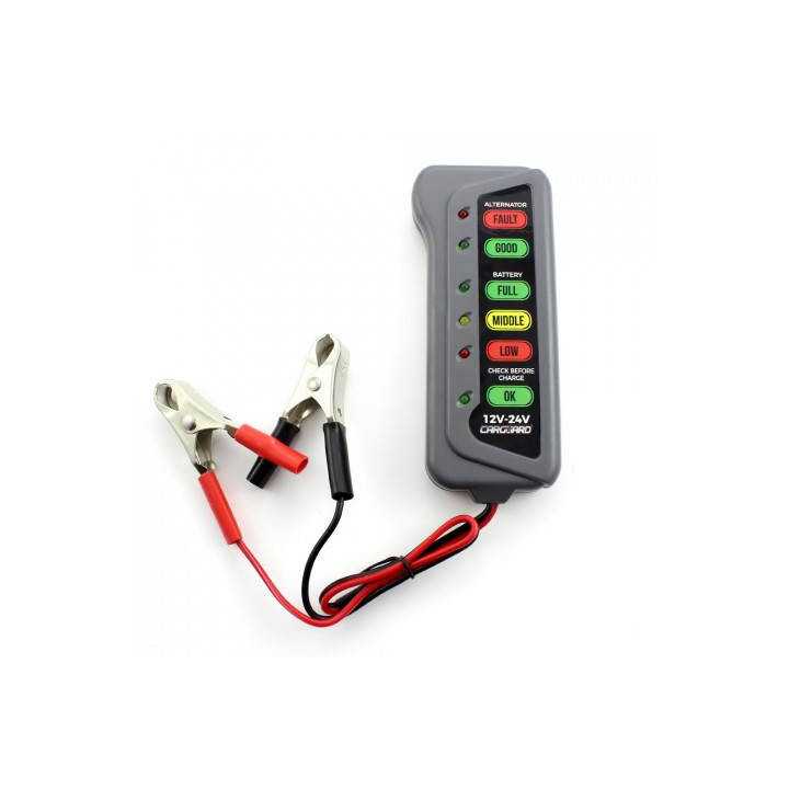 Tester de Alternator si Baterie Auto/Camion 12V si 24V Carguard
