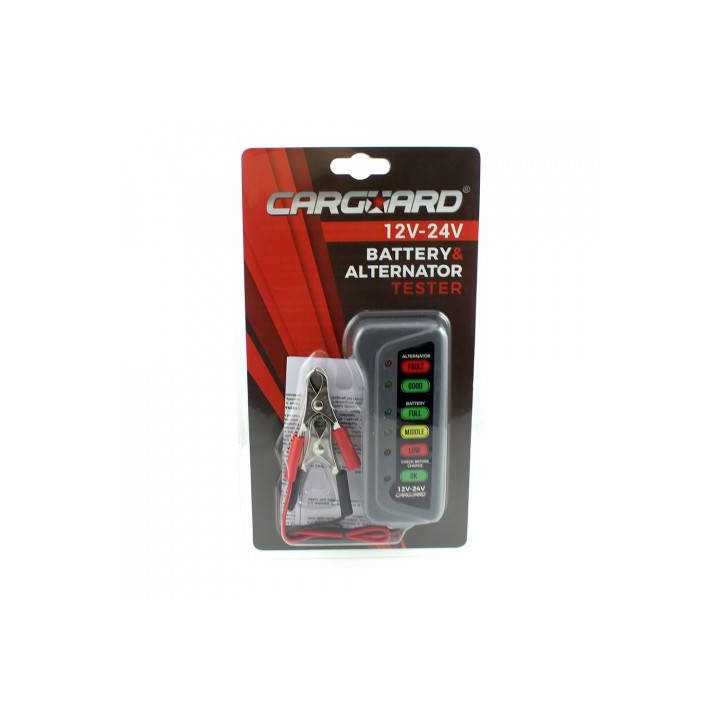 Tester de Alternator si Baterie Auto/Camion 12V si 24V Carguard