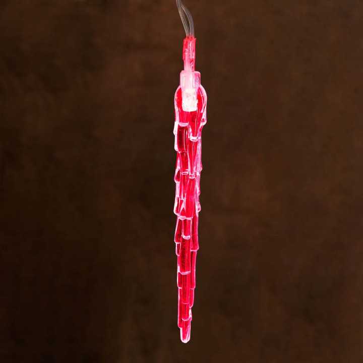 Sir lumini 20 LED Turturi de gheata multicolor pe baterii 2m PHENOM LIGHTING TECHNOLOGY