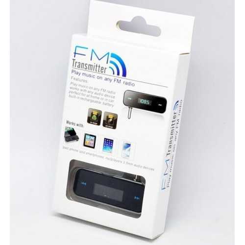 Modulator FM cu mufa JACK 3.5mm pentru telefoane mobile