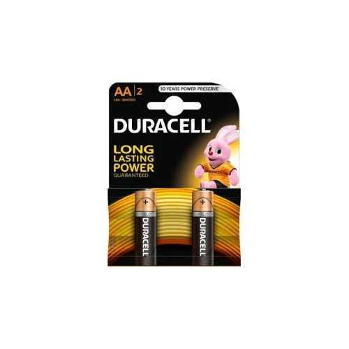 Baterii alcaline AA R6 DURACELL BASIC 2buc/blister