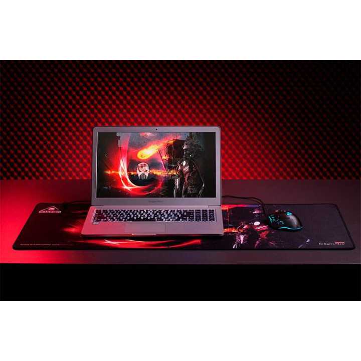 Mouse Pad and Keyboard MAT WARRIOR KRUGER&MATZ 890x400mm cauciuc anti-alunecare