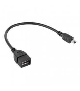 Cablu OTG USB mama - mini USB tata 0.1m Case Marcat Fiscale
