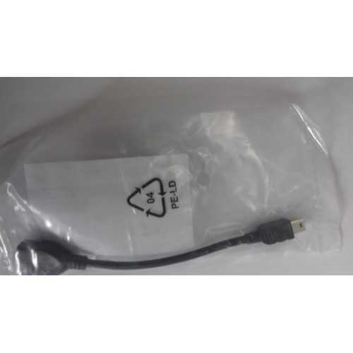 Cablu adaptor pentru casa de marcat fiscala cu functie OTG mini USB tata - USB mama 15cm Conecto