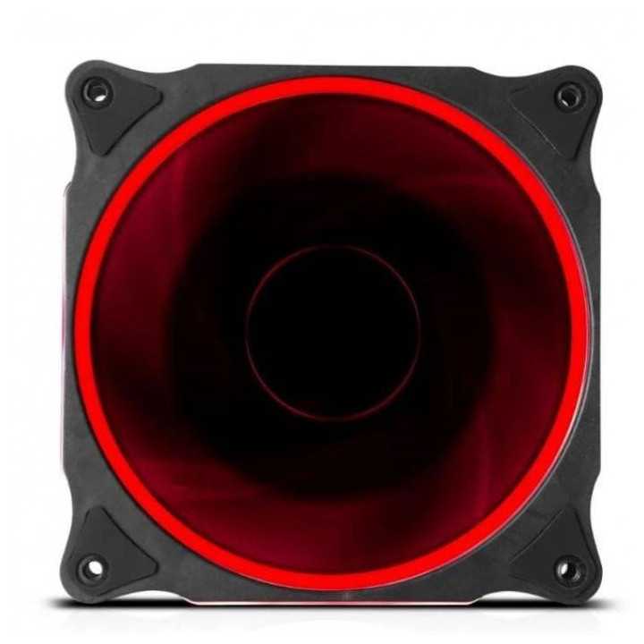 Ventilator Segotep Halo-12 120mm iluminare rosie 12V