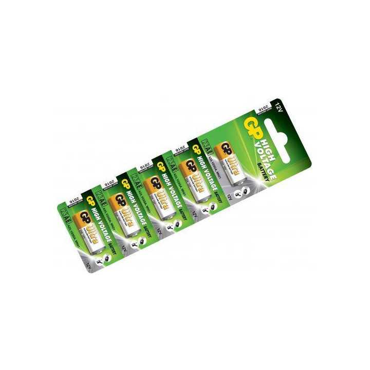 Baterii Ultra alcaline GP 23A 12V 10x28mm 5buc