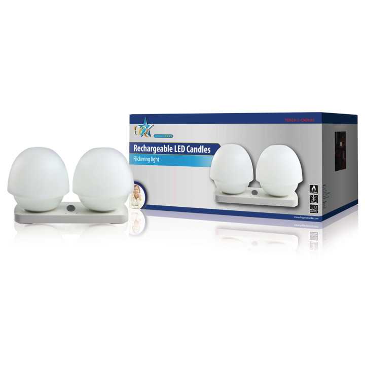 Lumanari reincarcabile LED RGB HQ