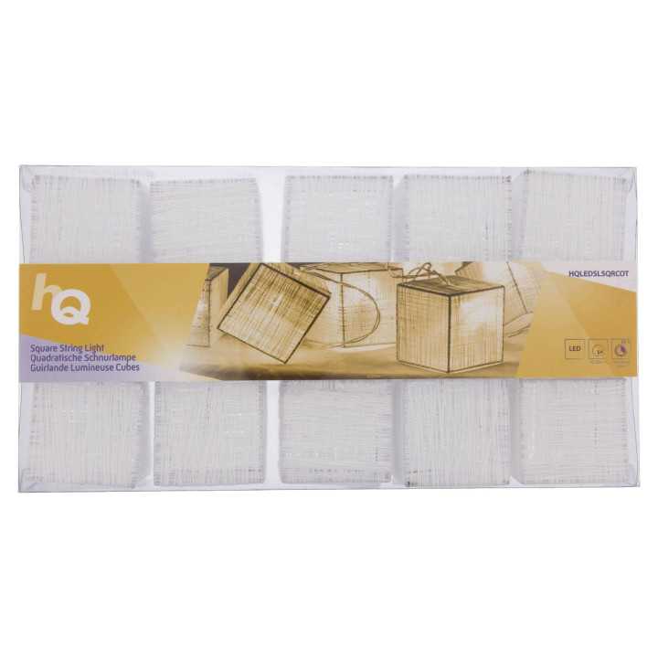 String Light Square 10 LED sir HQ