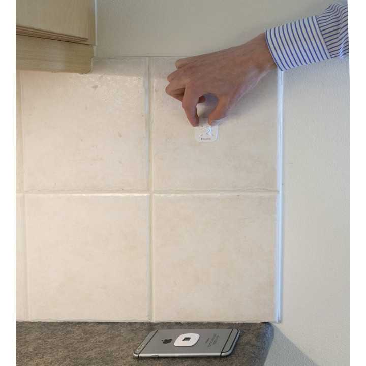 Kit suport negru montare telefon universal Konig