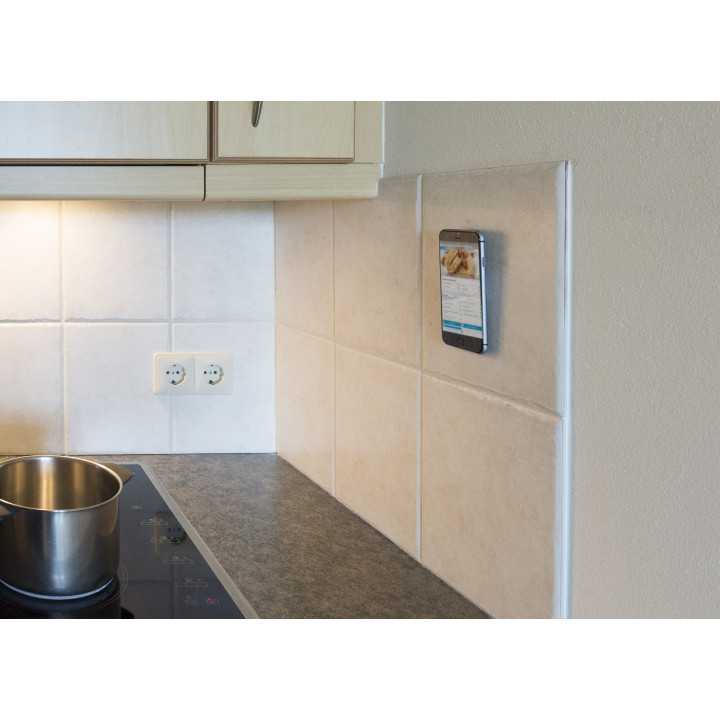 Kit suport negru montare telefon universal Konig