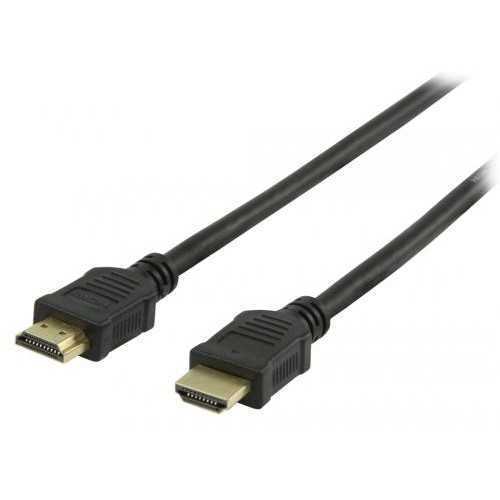 Cablu HDMI 1.4 cu ethernet 15+1p tata - HDMI 15+1p tata aurit CCS 1.5m Well