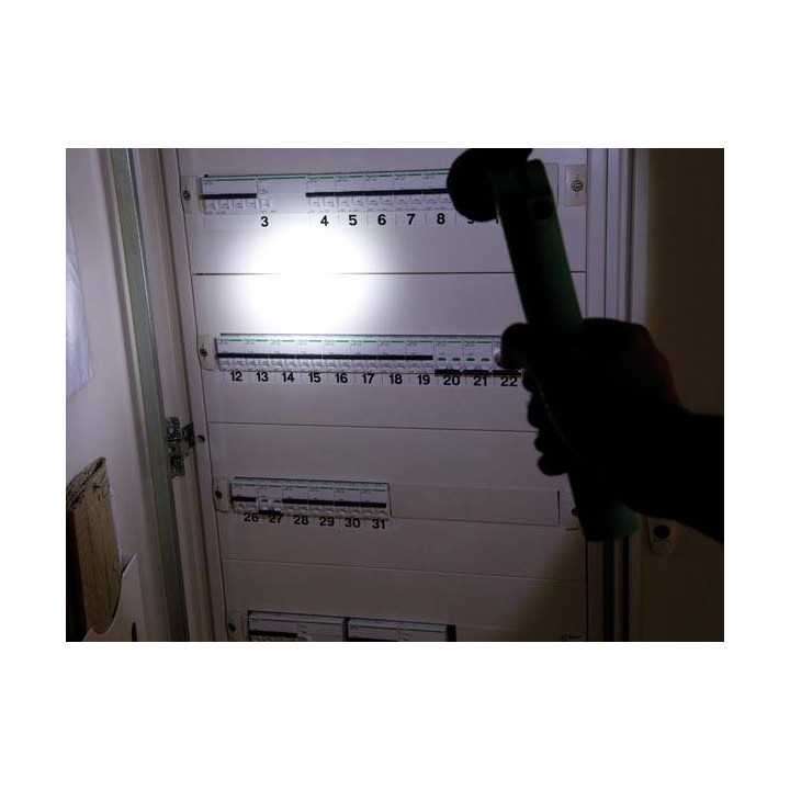 Lanterna magnetica COB LED 3W 120lm 4x AAA Velleman