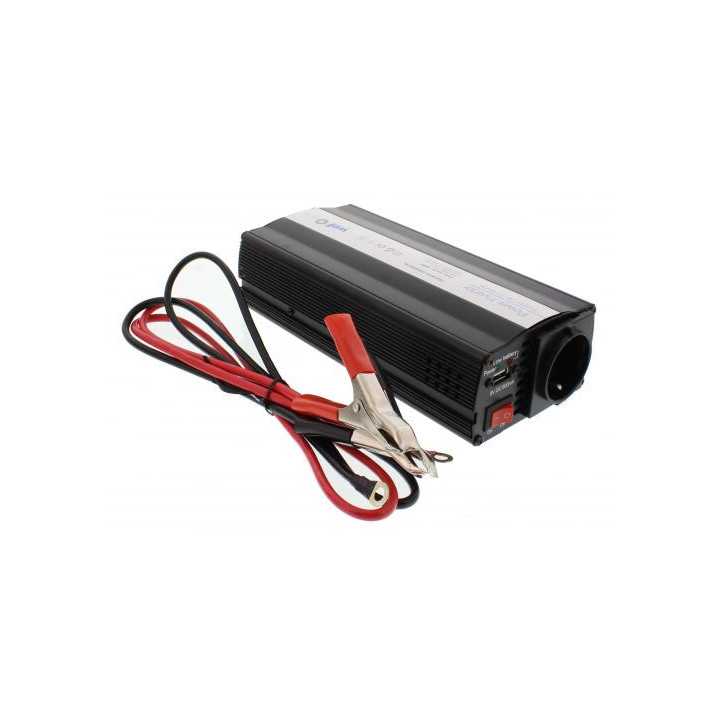 Invertor de tensiune cu USB 12V la 220V 600W Well