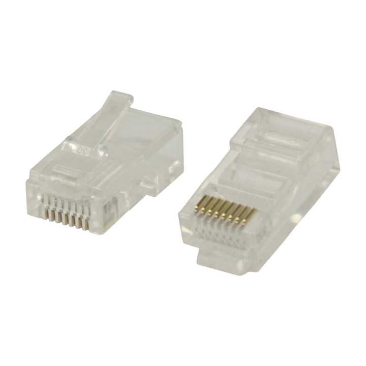 Mufa RJ45 CAT5 transparent tata 5buc Valueline
