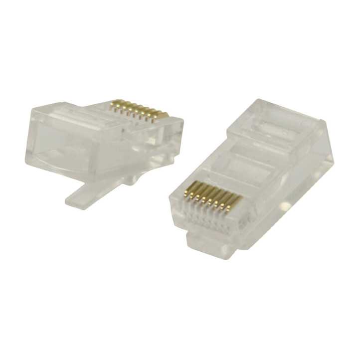 Mufa RJ45 CAT5 transparent tata 5buc Valueline