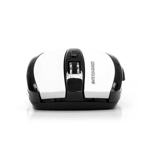 Mouse wireless Flea Advanced alb 800/1600dpi NGS
