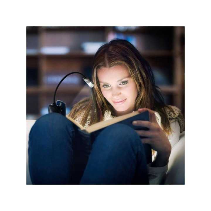 Lanterna LED Varta de citit cu clips 2x CR2032