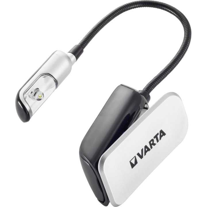 Lanterna LED Varta de citit cu clips 2x CR2032