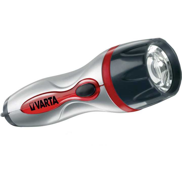 Lanterna Varta Trilogy LED 3x AAA rosu