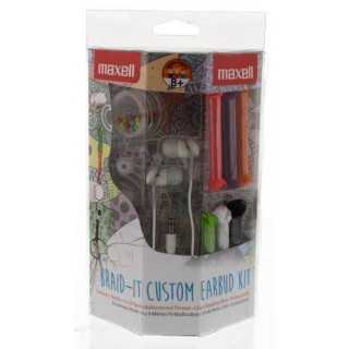 Set casca in ureche cu Jack 3.5mm DIY Braid It Maxell