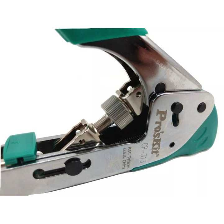 Cleste sertizat prin compresie RG58 RG59 RG6 Pro'sKit