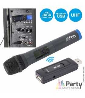 Microfon wireless cu modul USB Party Light & Sound