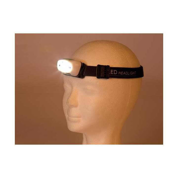 Lanterna frontala LED reincarcabila cu senzor ON/OFF Velleman