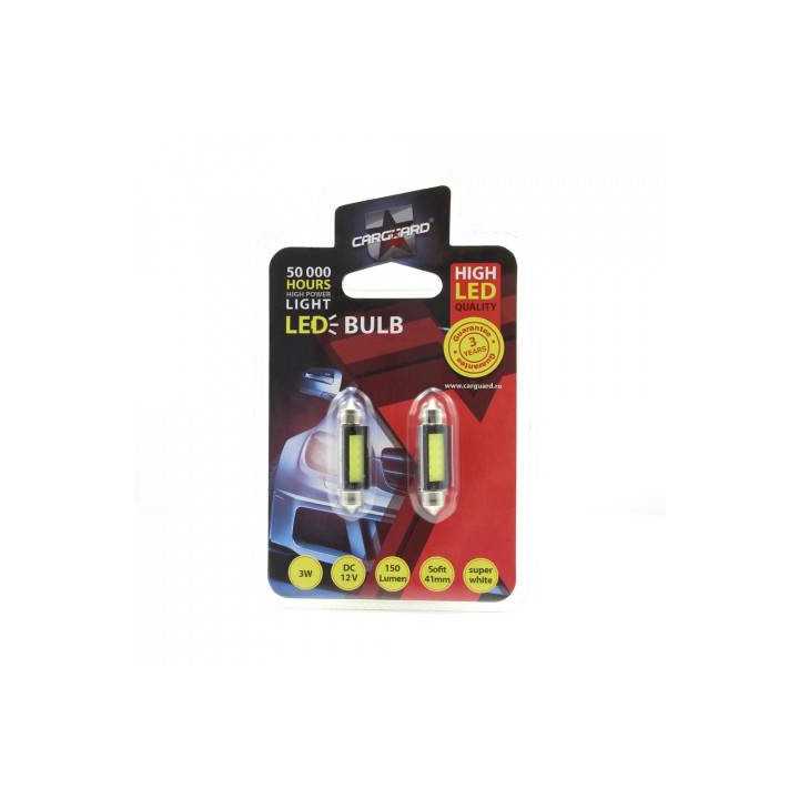 LED Sofit Plafoniera numar 41mm 12V 3W 150lm 2buc CLD020 Carguard