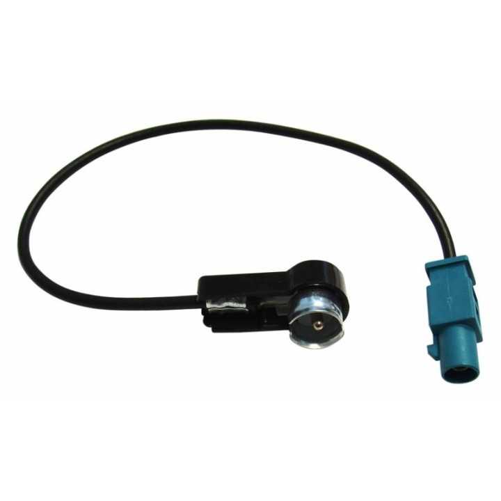 Adaptor antena radio auto FAKRA tata la ISO DIN tata 90 grade 4CarMedia