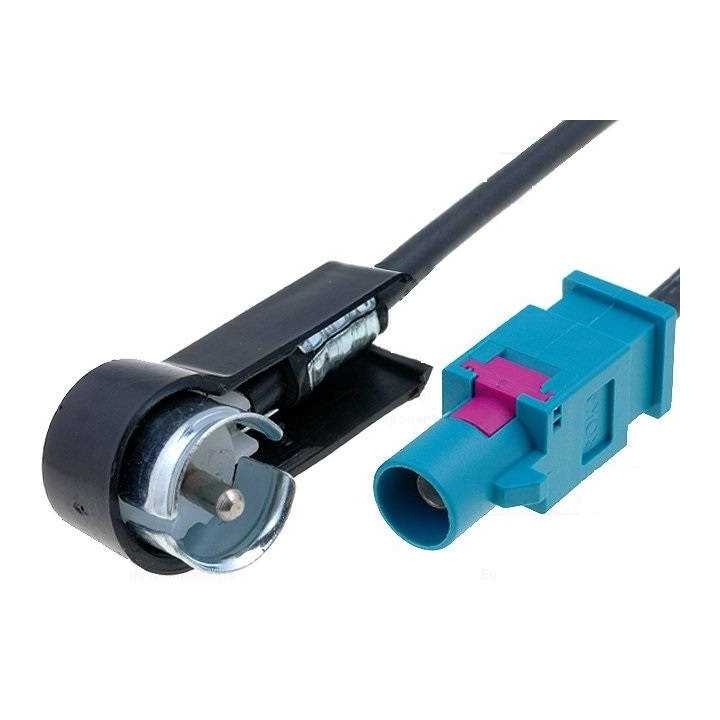 Adaptor antena radio auto FAKRA tata la ISO DIN tata 90 grade 4CarMedia